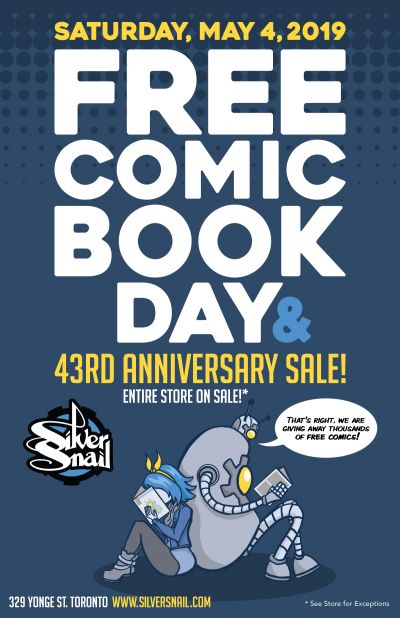 Free Comic Book Day Poster 2019